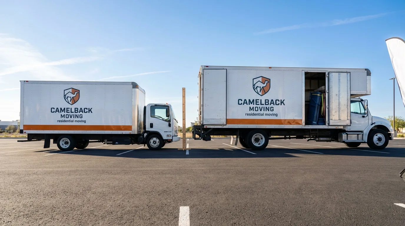 Moving truck size capacity guide in Hoosick Falls